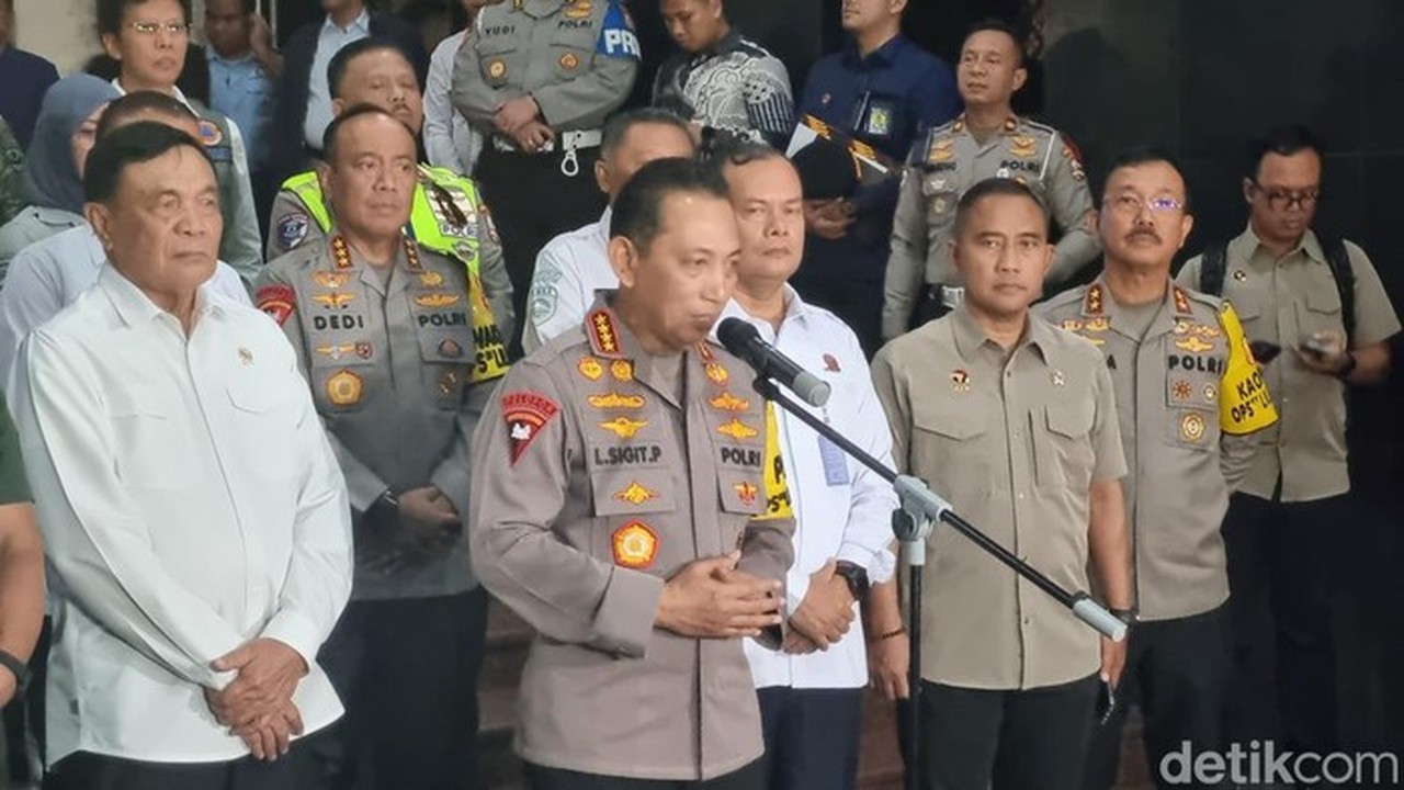 Kapolri Sebut Angka Kecelakaan dan Kriminalitas di 2025 Turun Signifikan