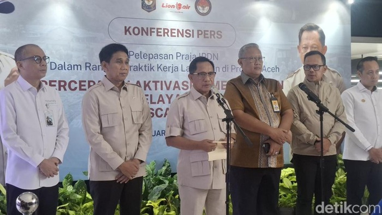 Mendagri Tito Karnavian: Listrik dan SPBU di Aceh Tamiang Sudah Normal Kembali Mendagri Tito Karnavian: Listrik dan SPBU di Aceh Tamiang Sudah Normal Kembali