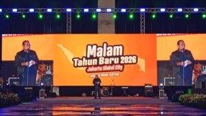 Perayaan Tahun Baru 2026 di Lapangan Banteng: Musik, Doa, dan Donasi untuk Korban Bencana