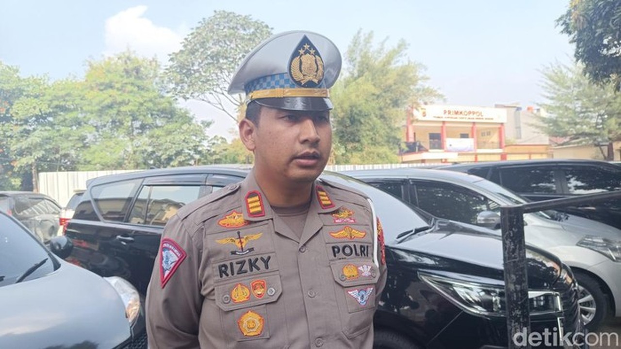 Foto: Kasat Lantas Polrestabes Bogor Akp Rizky Guntama (rizky/detikcom).