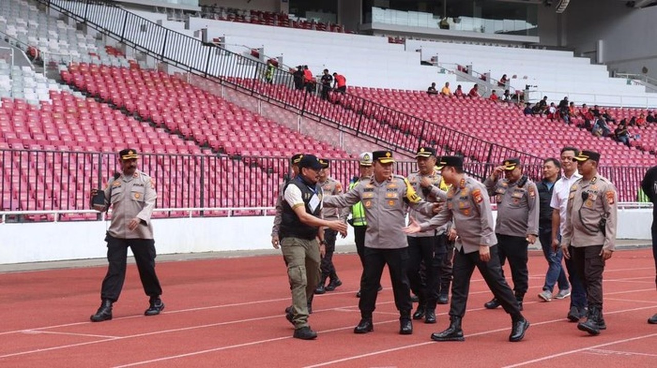 1.876 Personel Gabungan Amankan Laga Persija Vs Persijap di GBK, Kapolres Imbau Suporter Tertib