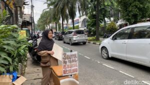 Dede, Pedagang Tikar Musiman di Ragunan, Raup Rp 2 Juta Sepekan di Momen Liburan