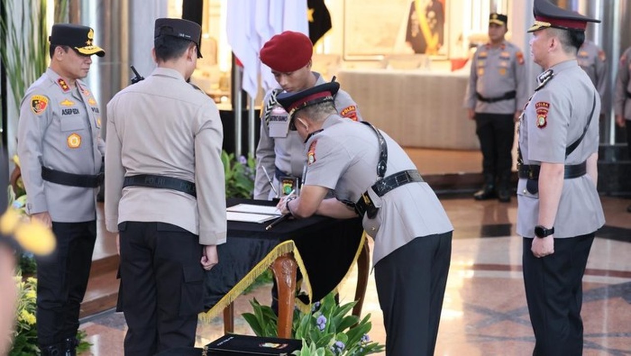 Kapolda Metro Jaya Lantik 6 Kapolres Baru, Termasuk Jaksel dan Tangsel, Perkuat Kinerja Pelayanan