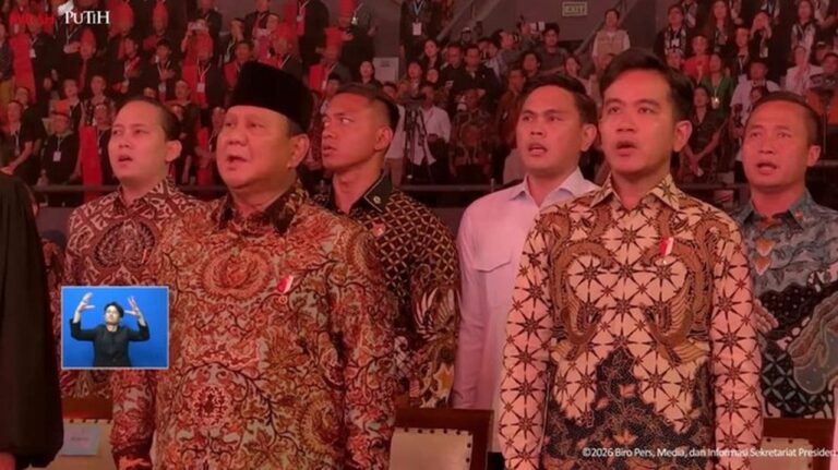 Prabowo dan Gibran Hadiri Puncak Natal Nasional 2025, Jajaran Menteri Ikut Memeriahkan