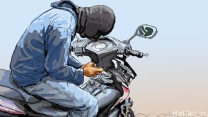 Residivis Curanmor di Tangerang Kembali Ditangkap Usai Curi Motor di Halaman Masjid