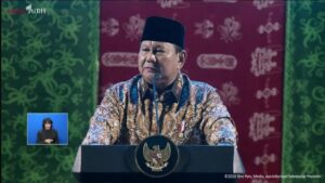 Prabowo: Persatuan Tak Harus Bergabung ke Pemerintahan, PDIP Jadi Contoh