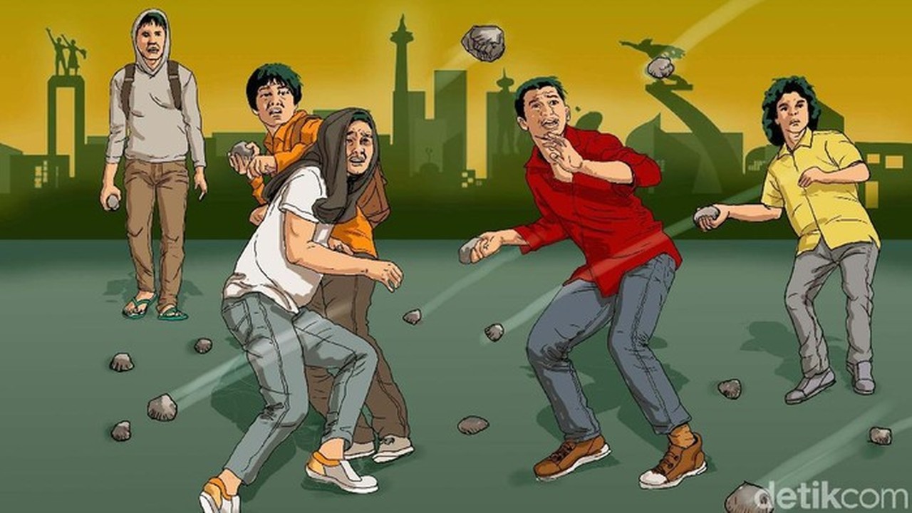 Petasan Jadi Sinyal Tawuran Kelompok di Flyover Klender, Polisi Berhasil Antisipasi Petasan Jadi Sinyal Tawuran Kelompok di Flyover Klender, Polisi Berhasil Antisipasi