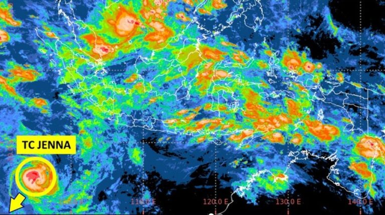 Siklon Tropis Jenna Terbentuk di Samudra Hindia, Waspada Gelombang Tinggi di Perairan Ini
