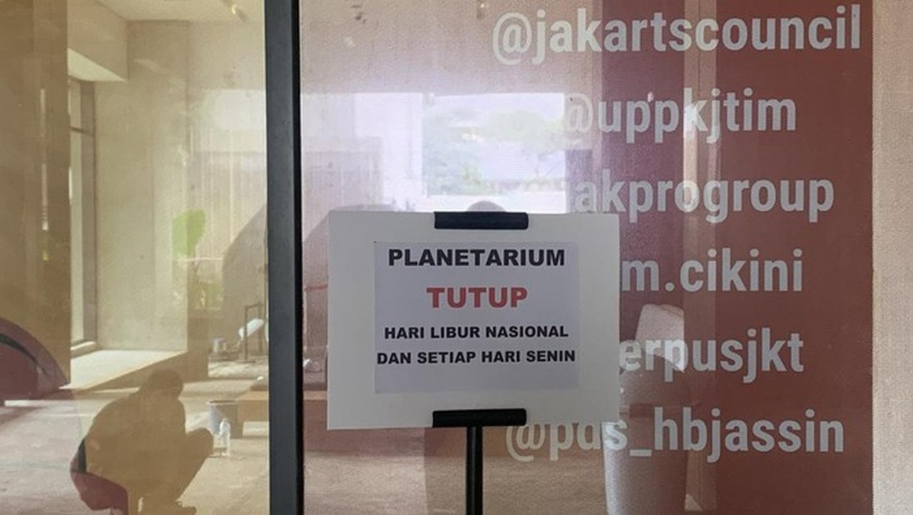 Pengunjung Kecewa Planetarium Jakarta Tutup di Hari Libur Tahun Baru 2026