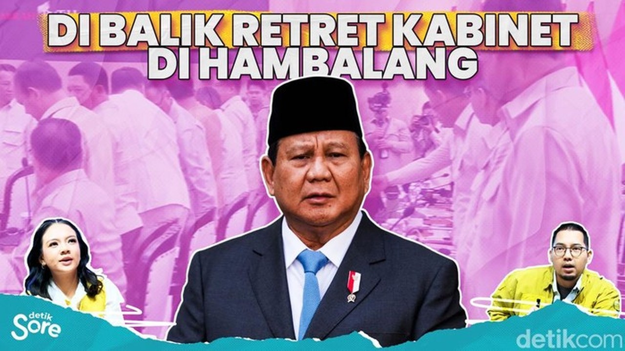 Retret Kabinet di Hambalang: Prabowo Evaluasi Kinerja, Soroti Program Makan Bergizi Gratis