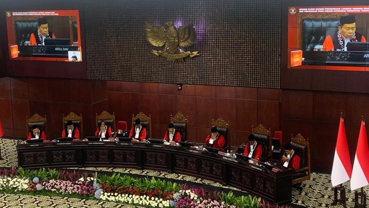 Mahkamah Konstitusi Tangani 701 Perkara dan Gelar 2.163 Sidang Sepanjang 2025