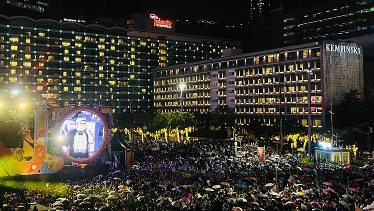 Marion Jola dan Feel Koplo Gebrak Panggung Bundaran HI Sambut Tahun 2026 Marion Jola dan Feel Koplo Gebrak Panggung Bundaran HI Sambut Tahun 2026