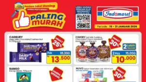 Katalog Promo Indomaret Super Hemat dan JSM Hari Ini, Berlaku Hingga 21 Januari