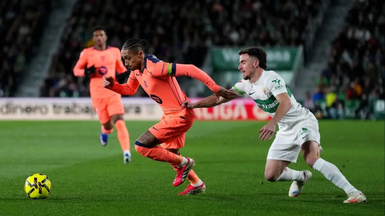 Barcelona Lega Raphinha Dan Kounde Tak Cedera Serius Pasca Laga Kontra Elche