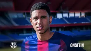 Barcelona Resmi Datangkan Juwensley Onstein, Bek Muda Berbakat dari KRC Genk