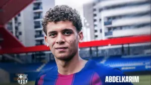 Barcelona Resmi Rekrut Hamza Abdelkarim Seharga €3 Juta, Disiapkan Jadi Penerus Lewandowski?