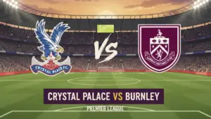 Crystal Palace vs Burnley, Misi Bangkit The Eagles di Selhurst Park