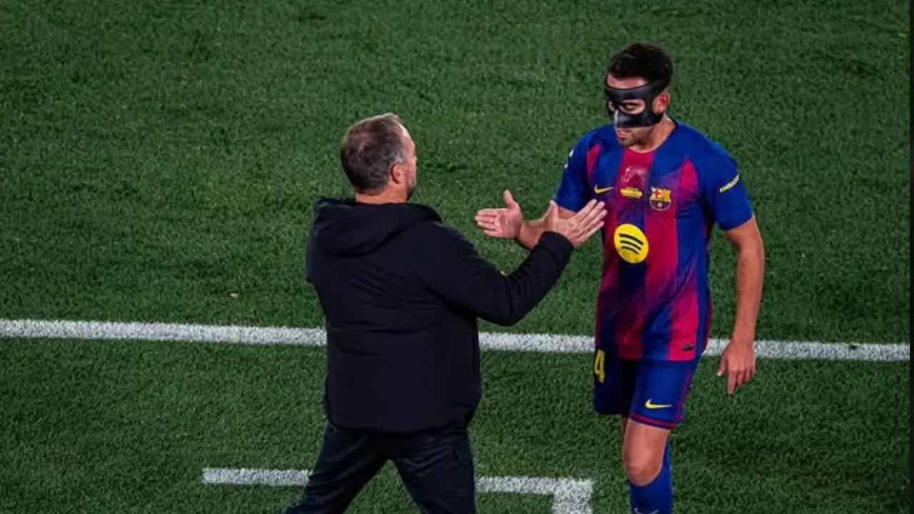 Diskusi Panas Pelatih Flick Dan Skuad Barcelona Pecah Usai Digilas Atletico Madrid 0 4
