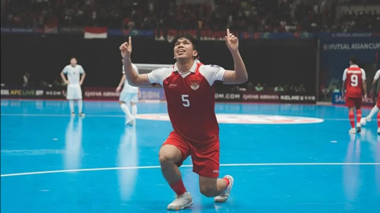 Gol Indah Israr Megantara Ke Gawang Iran Masuk Nominasi Gol Terbaik Afc Futsal 2026