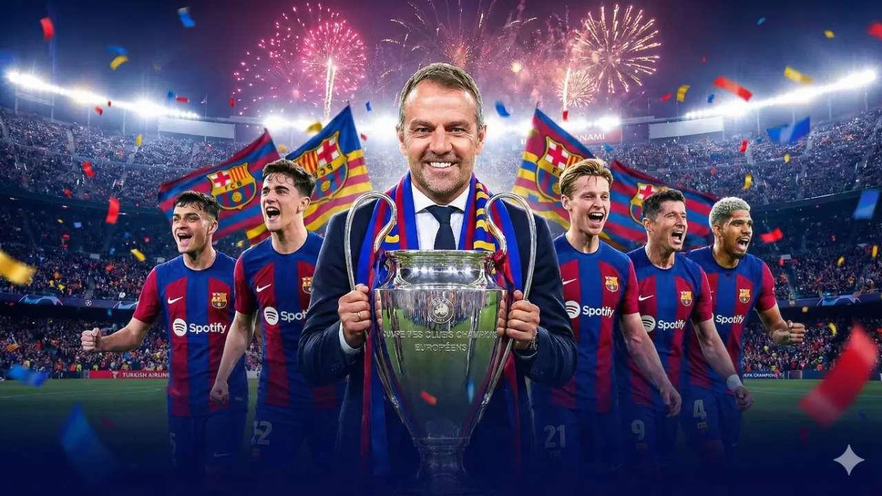 Hansi Flick Tetapkan Liga Champions Sebagai Target Utama Barcelona