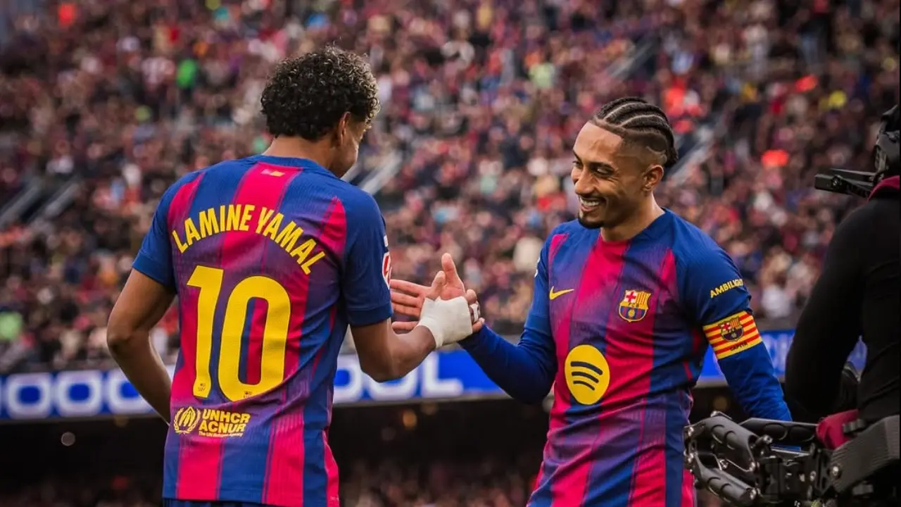 Hasil Sementara Barcelona Vs Villarreal 3 1 Lamine Yamal Cetak Hat Trick Blaugrana Dominan