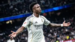 Hasil Sementara Real Madrid vs Benfica 2-1: Gol Vinicius Junior Perkecil Asa Comeback Tim Tamu