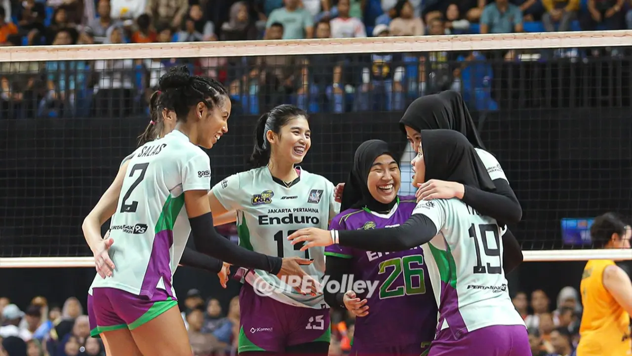 Jakarta Pertamina Enduro Kokoh Di Puncak Klasemen Proliga 2026 Putri Usai Tekuk Jakarta Popsivo Polwan