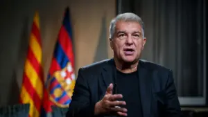 Joan Laporta Sindir Penalti Kontroversial Real Madrid vs Rayo, Sebut Aksi Diving di Lapangan