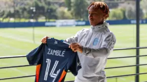 San Diego FC Promosikan Bryan Zamble ke Tim Utama Usai Teken Kontrak Profesional Pertama