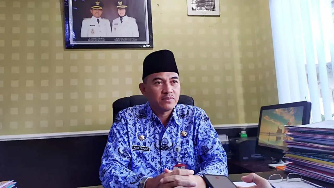 Sekretaris Daerah Kabupaten Lumajang Agus Triyono