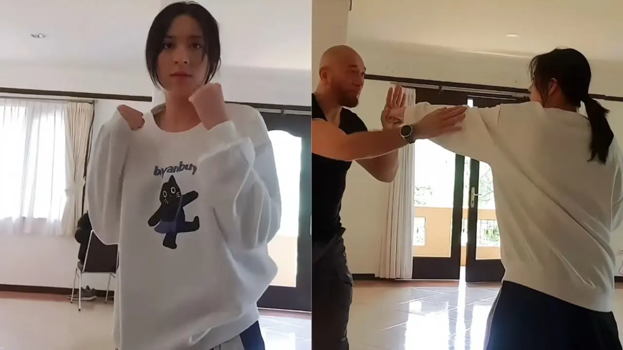 Zee Asadel Debut Film Laga Di Jangan Seperti Bapak Jalani Latihan Bela Diri Intensif