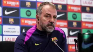 Hansi Flick Optimistis Barcelona Mampu Tundukkan Newcastle United di Leg Kedua Liga Champions