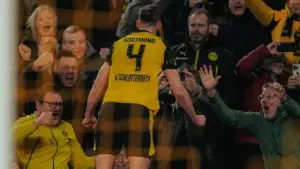 Hasil Sementara Dortmund vs Bayern Munchen 1-0: Nico Schlotterbeck Bawa Die Borussen Unggul