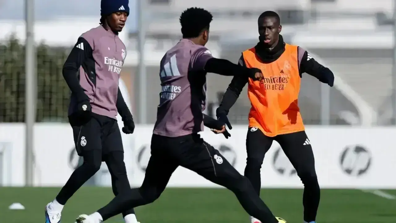 Kabar Baik Untuk Real Madrid Ferland Mendy Kembali Ikuti Latihan Jelang Pertandingan Penting