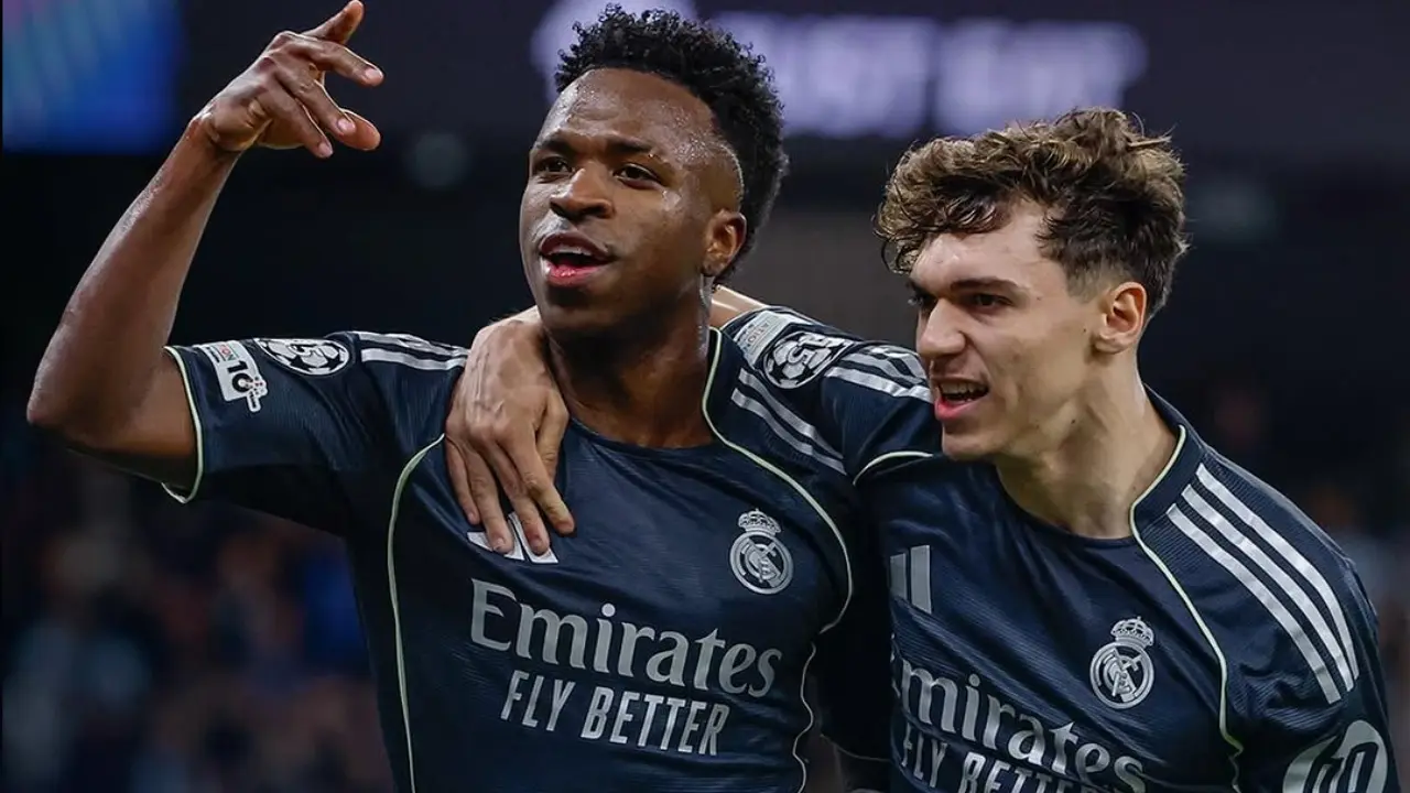 Rating Pemain Manchester City Vs Real Madrid Vinicius Junior Bersinar