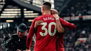 Rating Pemain Manchester United vs Crystal Palace: Bruno Fernandes dan Benjamin Sesko Jadi Penentu