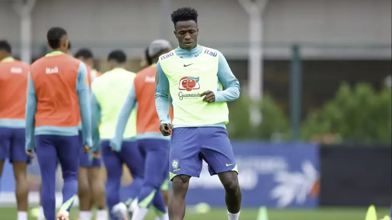 Vinicius Junior Kembali Berlatih Dan Siap Bela Timnas Brasil Saat Hadapi Timnas Kroasia Di Laga Penting