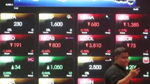 IHSG Terkoreksi ke 6.106,51, Ini Deretan Saham yang Melonjak
