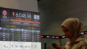 Antam Tertekan Jual Asing, Saham Merah Hingga Minus 4,39%