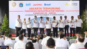 Stasiun JIS Resmi Beroperasi Terbatas, Tarif Rp1 Rayakan HUT Jakarta