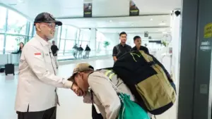 356 Petugas PPIH Daker Makkah Pulang Setelah Dua Bulan Layani Jemaah Haji