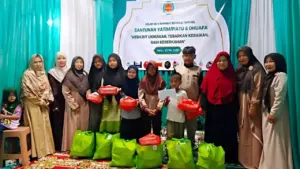 Pegadaian Pastikan Santunan Tepat Sasaran Saat Milad Ke-6 Sahabat Berbagi Tangsel