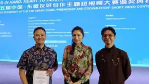 Dua Video Indonesia Raih Penghargaan di Kontes Video Pendek ASEAN-China