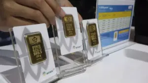Emas Antam Turun Rp 8.000 Selama Pekan, Buyback Melonjak Rp 38.000