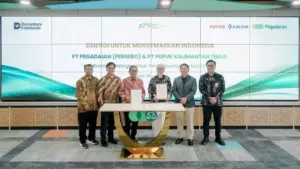 Pegadaian dan Pupuk Kaltim Tandatangani Nota Sinergi Tiga Tahun untuk Literasi Finansial
