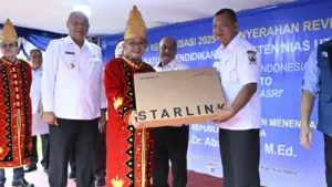 Kemendikdasmen Pastikan Akses Internet Lewat Starlink di Sekolah 3T Nias Utara